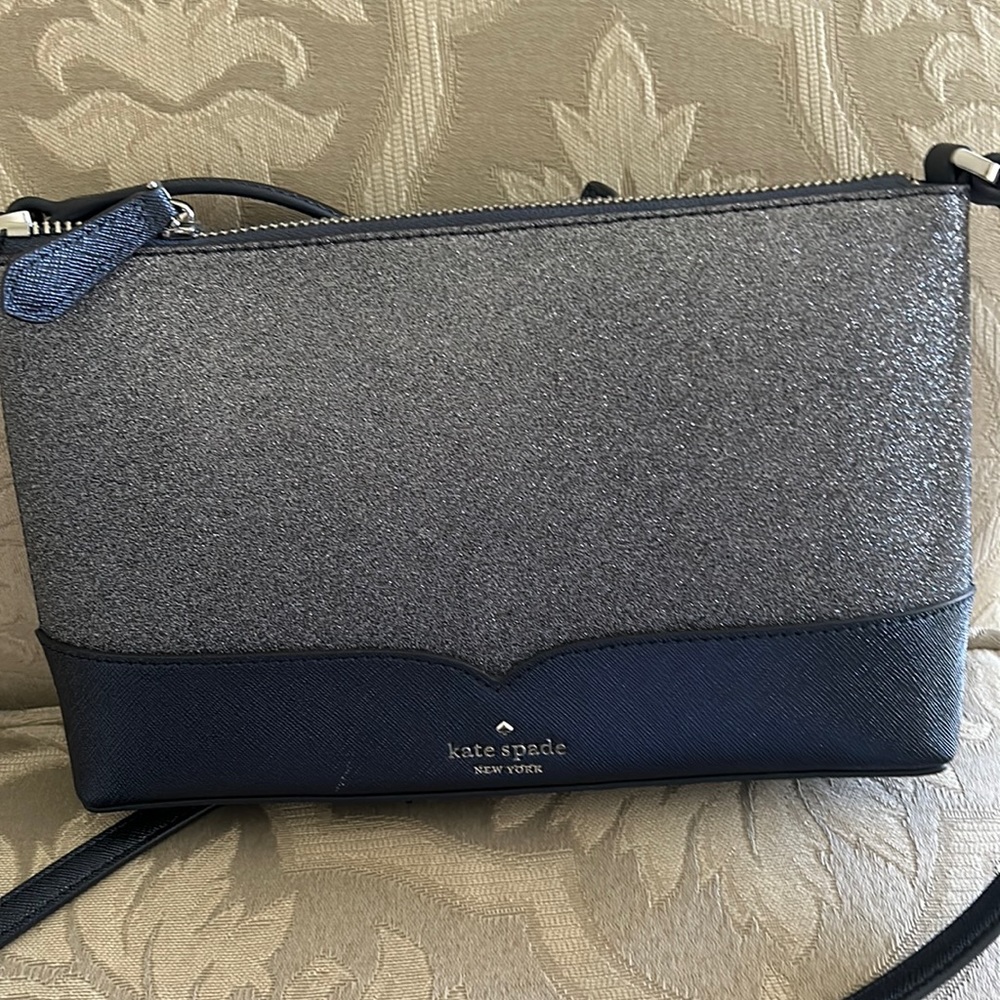 NWOT kate spade ♠️ Greta Court Ramey Sparkle Crossbody/Shoulder Bag